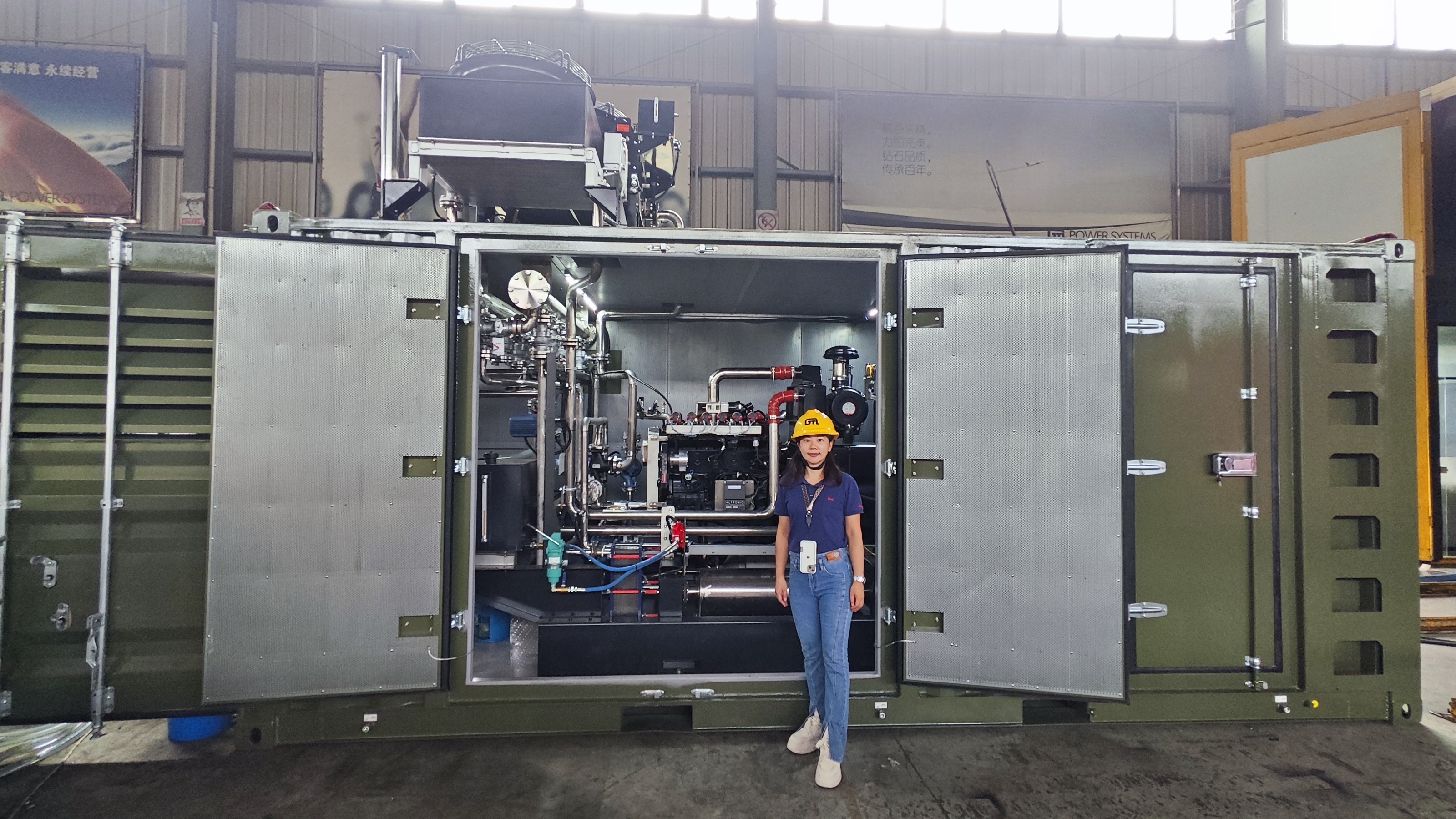 GTL B50 CHP 50KW Generator Generator Set, адаптированный для европейского рынка