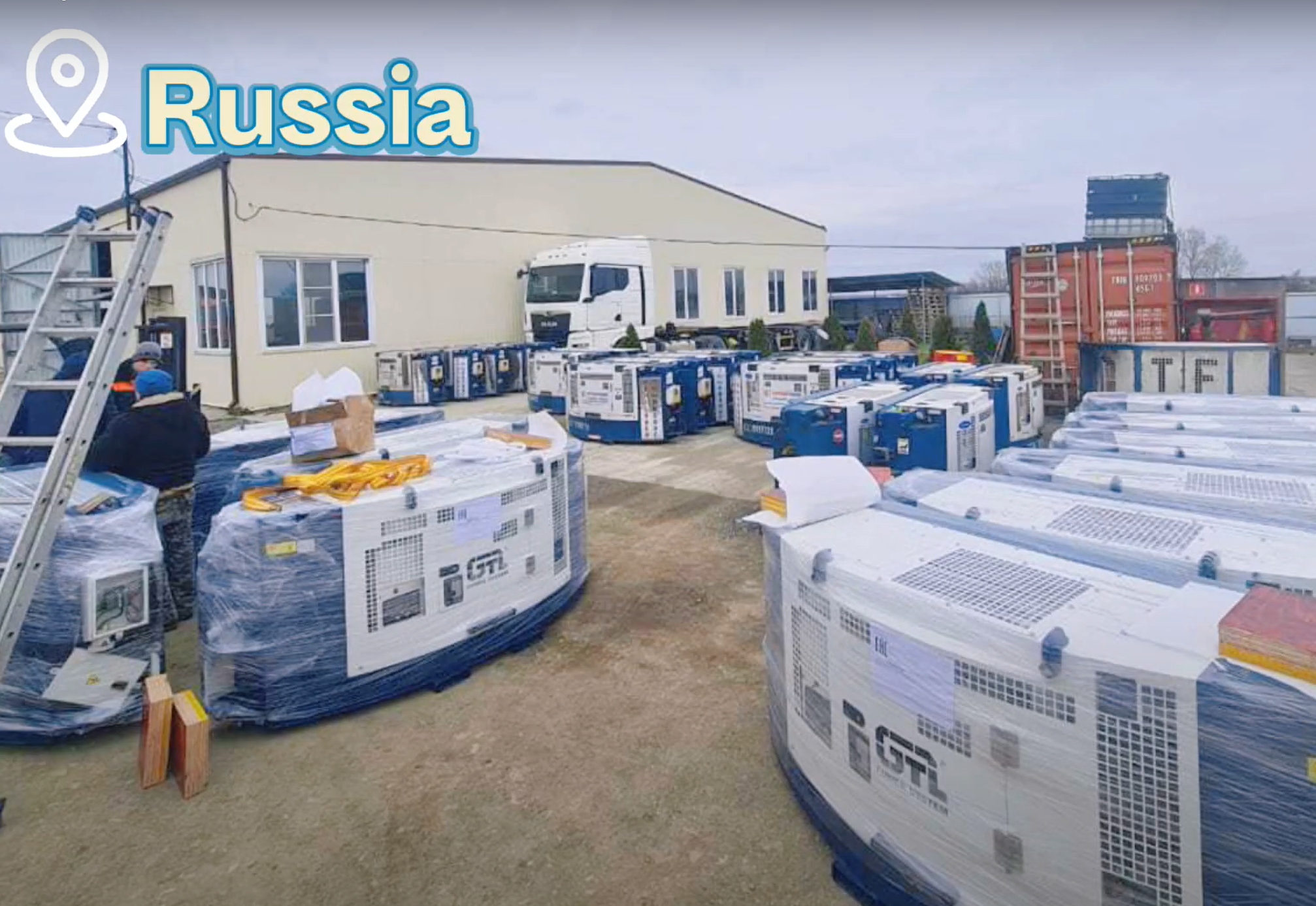 Фотографии обратной связи о GTL glip-on Reefer Generator от клиентов по всему миру